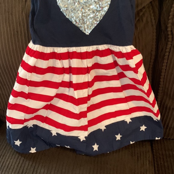 Size 5/6 childrens place American dress - Picture 3 of 4